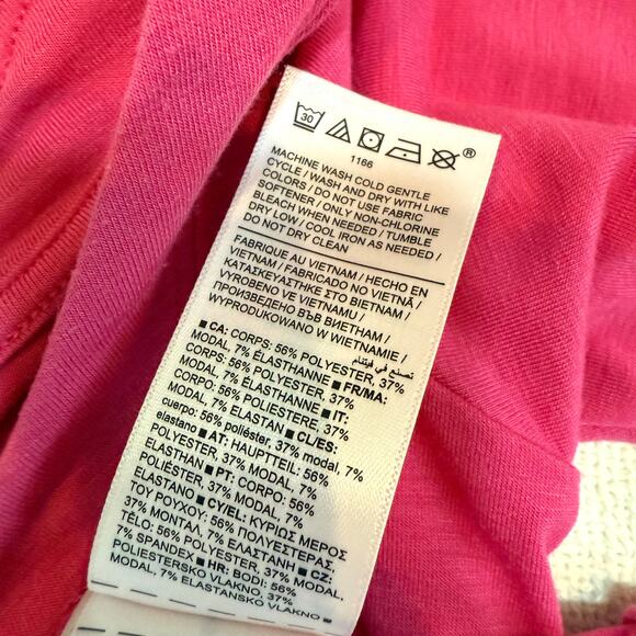 Athleta medium threadlight modal relaxed pleat back top TLS1 2585 - Picture 6 of 10